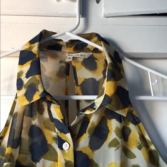 Rachel Rachel Roy animal print halter top - Picture 3 of 7